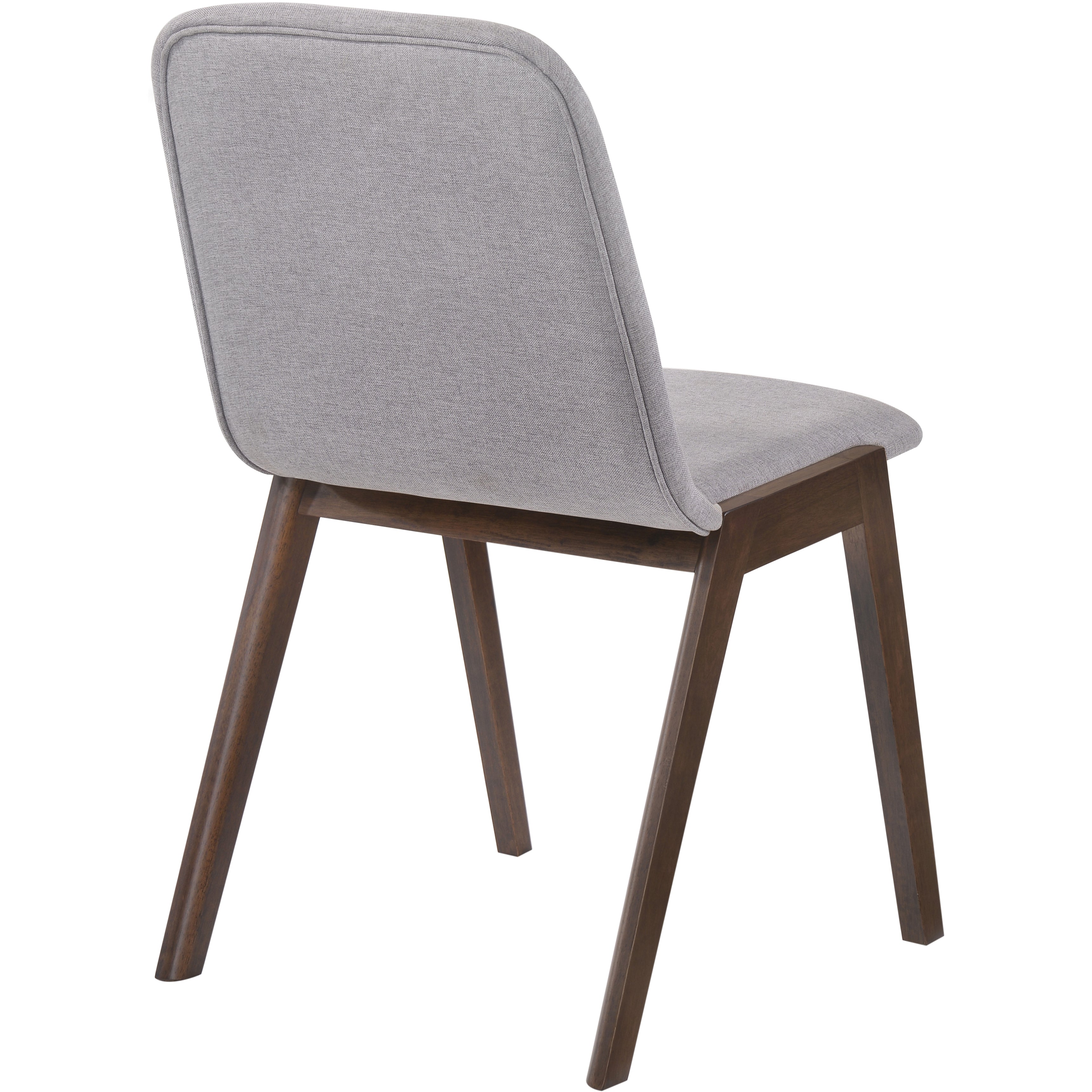 Nell Dining Side Chair (Set of 2) - Grey/Walnut