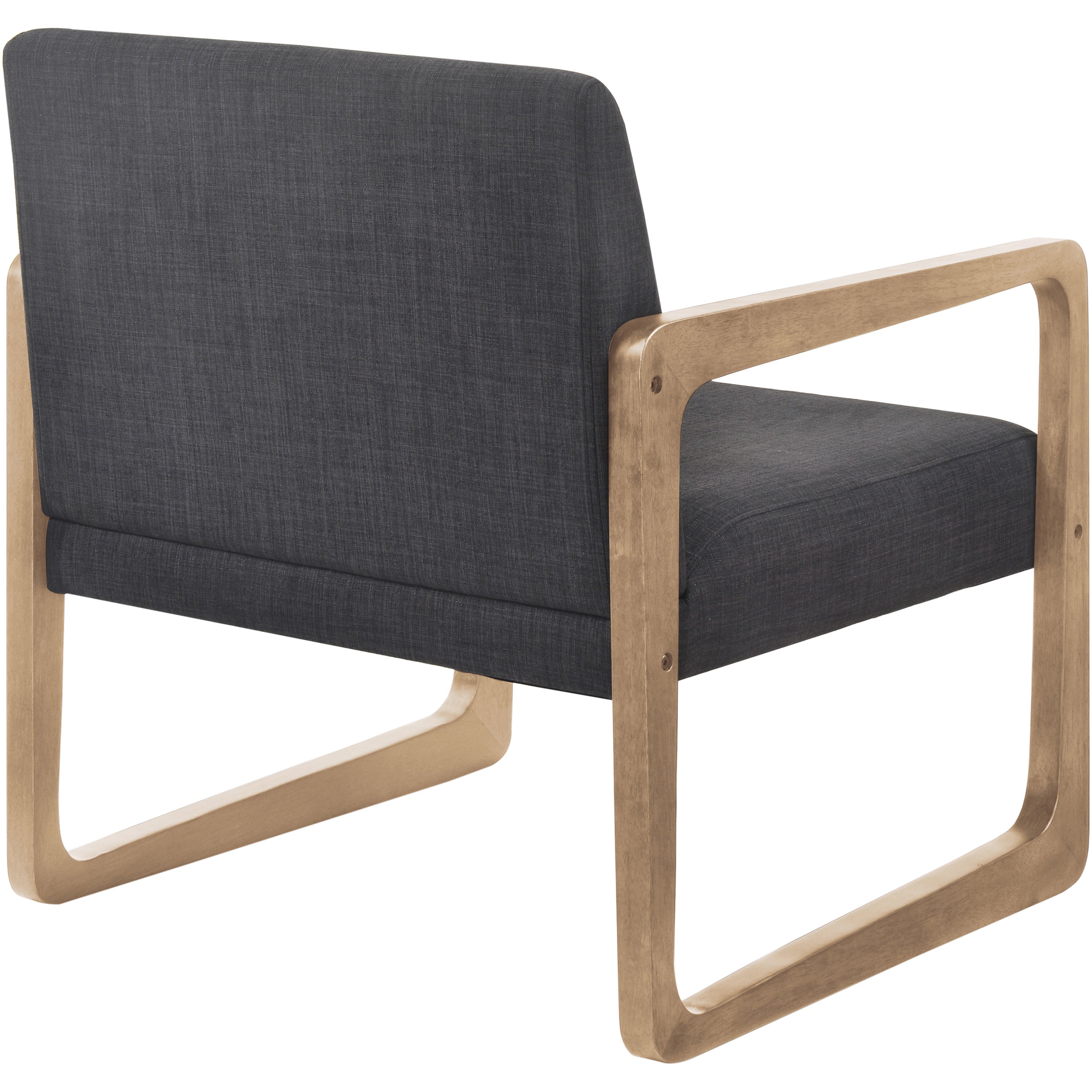 Johnson Accent Lounge Chair - Charcoal/Natural
