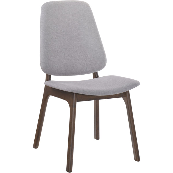 Loren Dining Side Chair (Set of 2) - Grey/Walnut