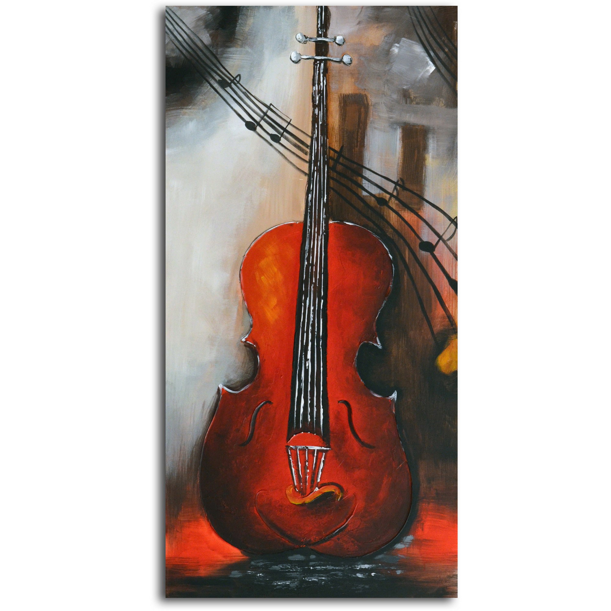 Hand painted "Take Notes" 2 Piece Canvas Set