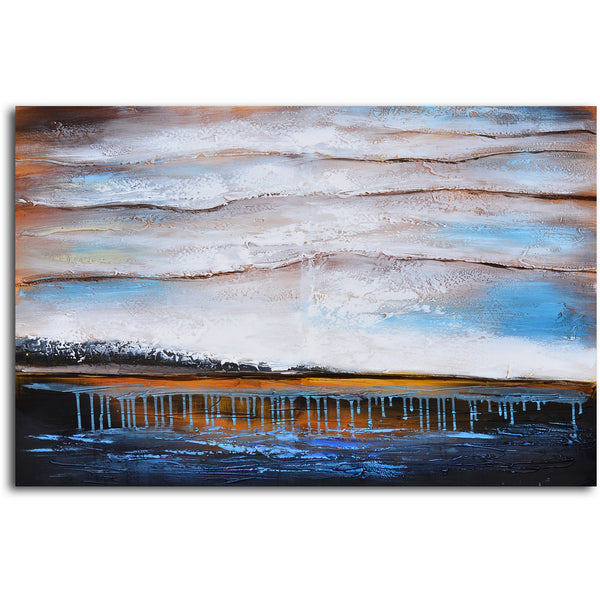 Hand painted "After the Rain" 2 Piece Canvas Set