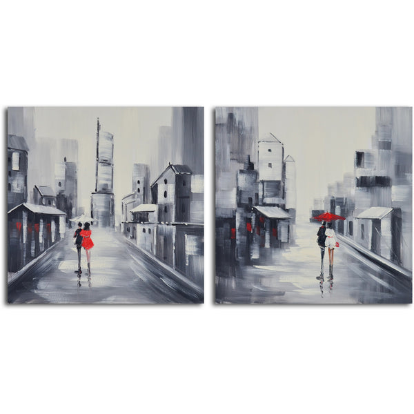 Hand Painted "Same love, different day " Canvas Wall Art