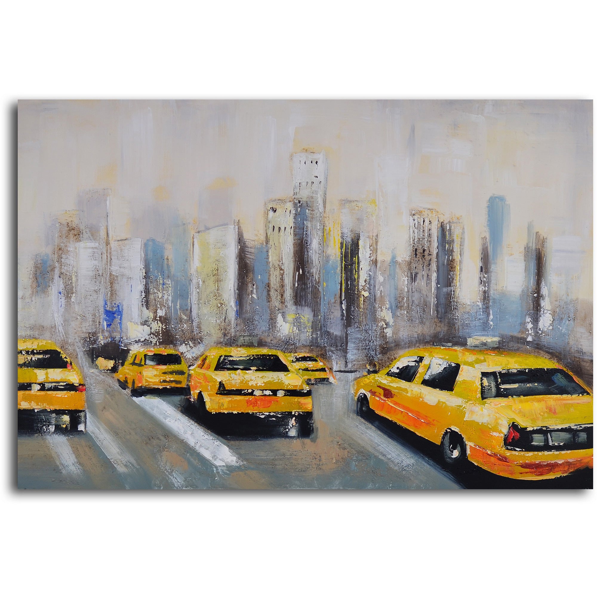 Hand Painted "Penthouse seclusion" 2 Piece Canvas Set