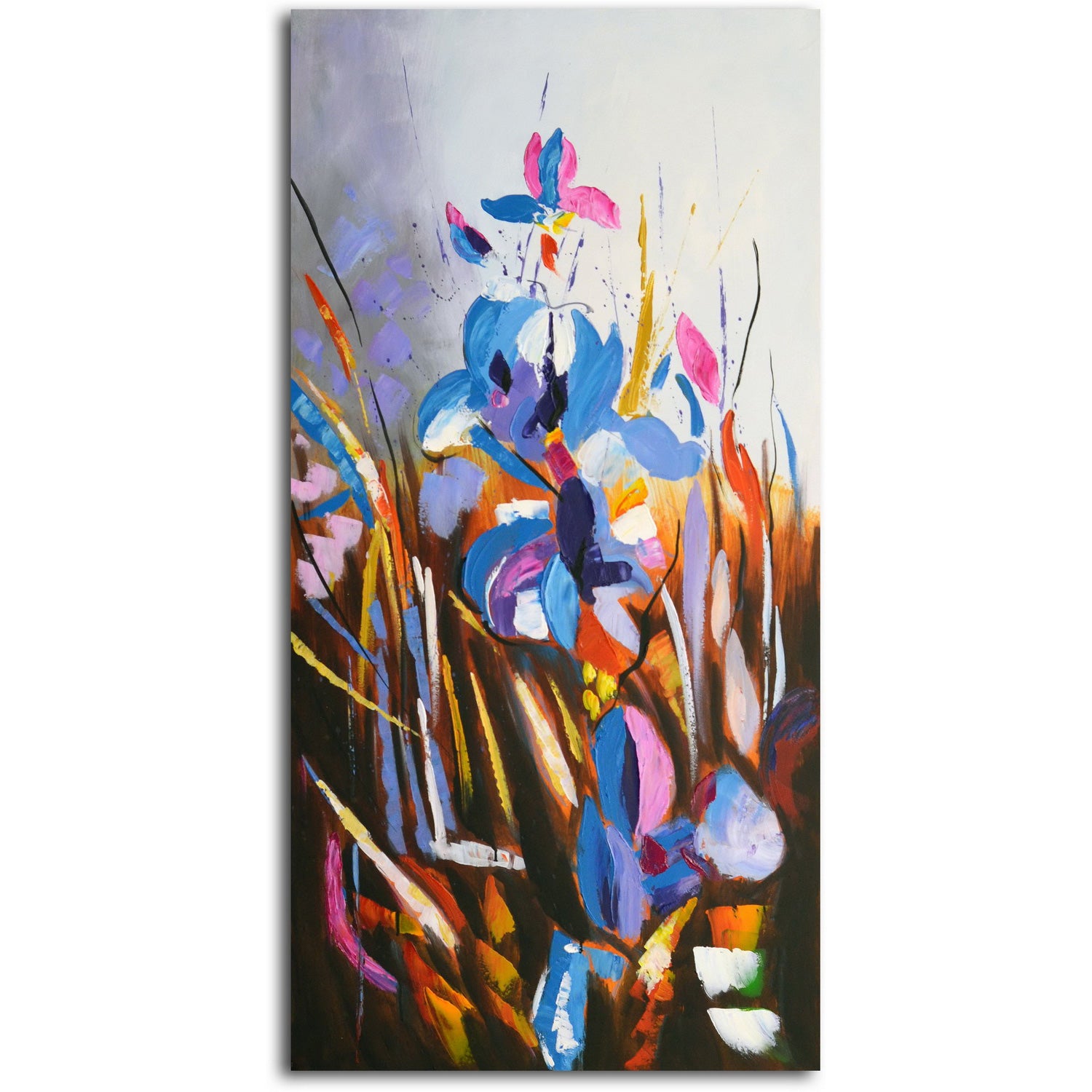 "Iris of My Eye" Original painting on canvas - Set of 2