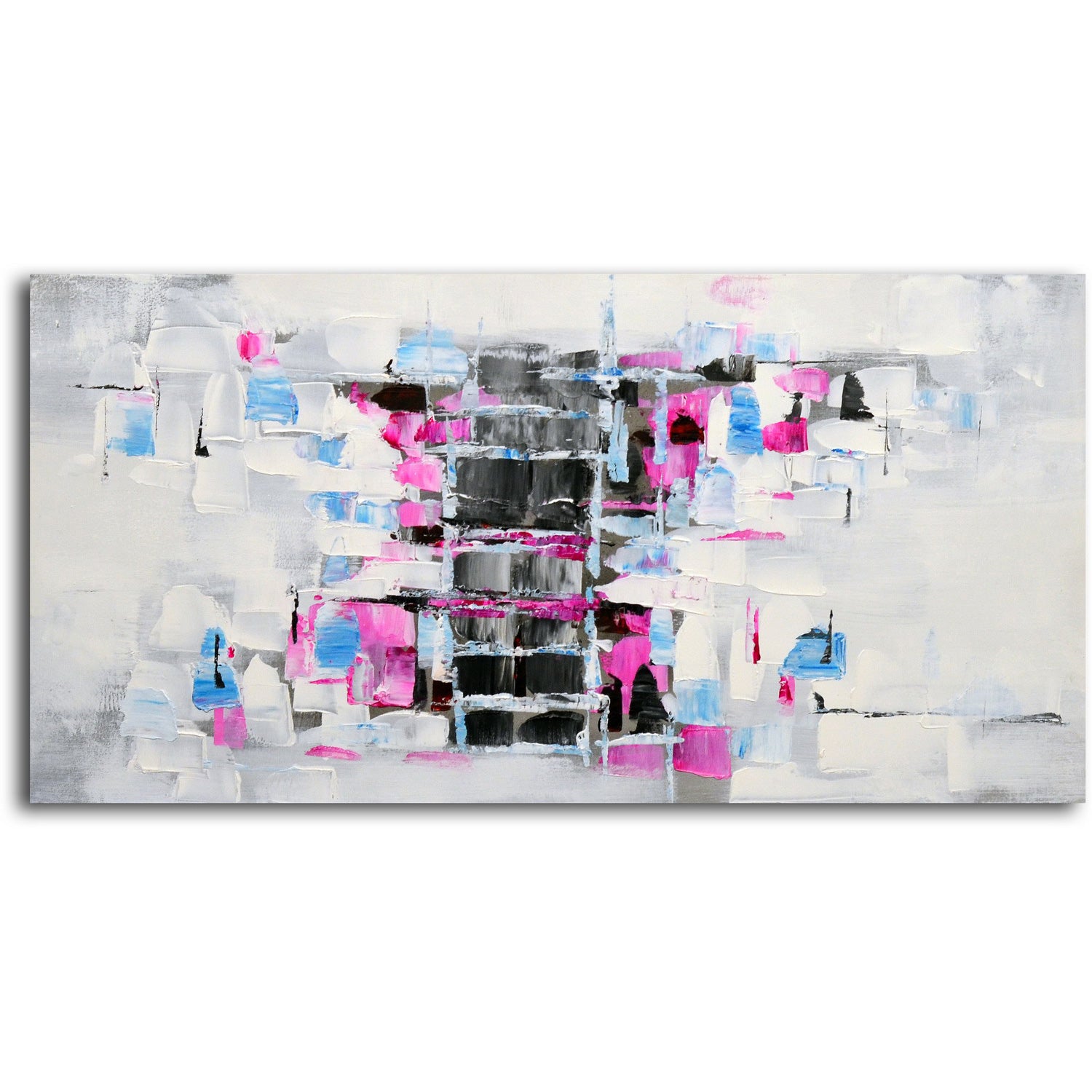 "Extrovert and Introvert" Original painting on canvas - Set of 2