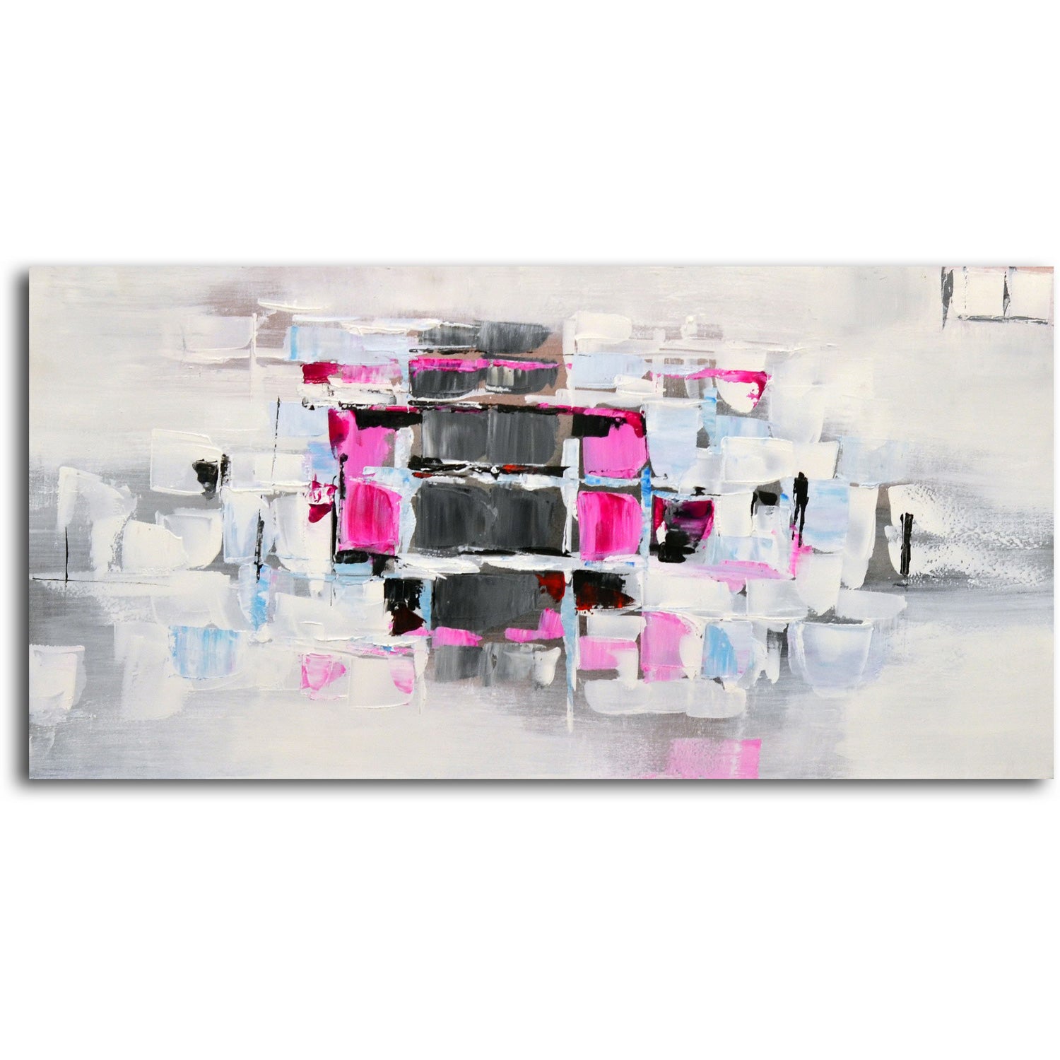 "Extrovert and Introvert" Original painting on canvas - Set of 2