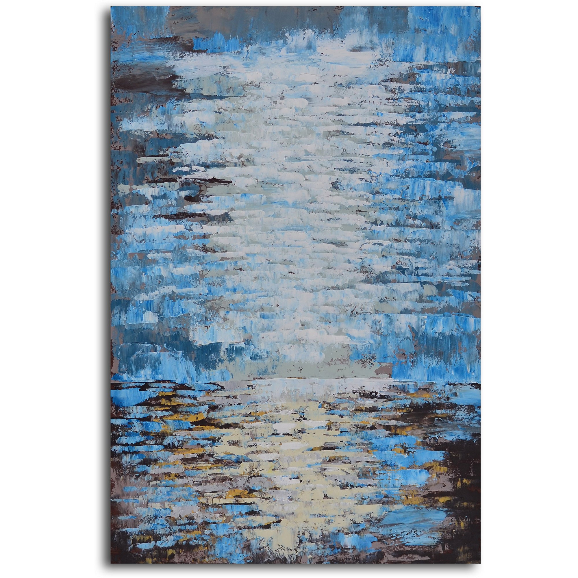 Hand Painted "Winter horizons " Canvas Wall Art