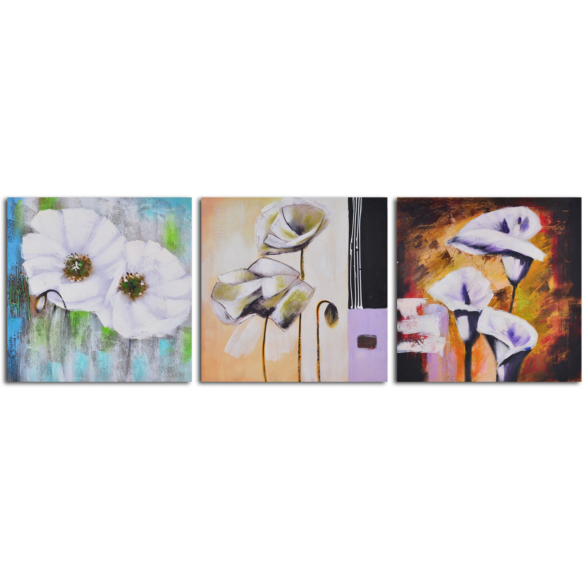 Hand Painted "Floral niceties " Canvas Wall Art