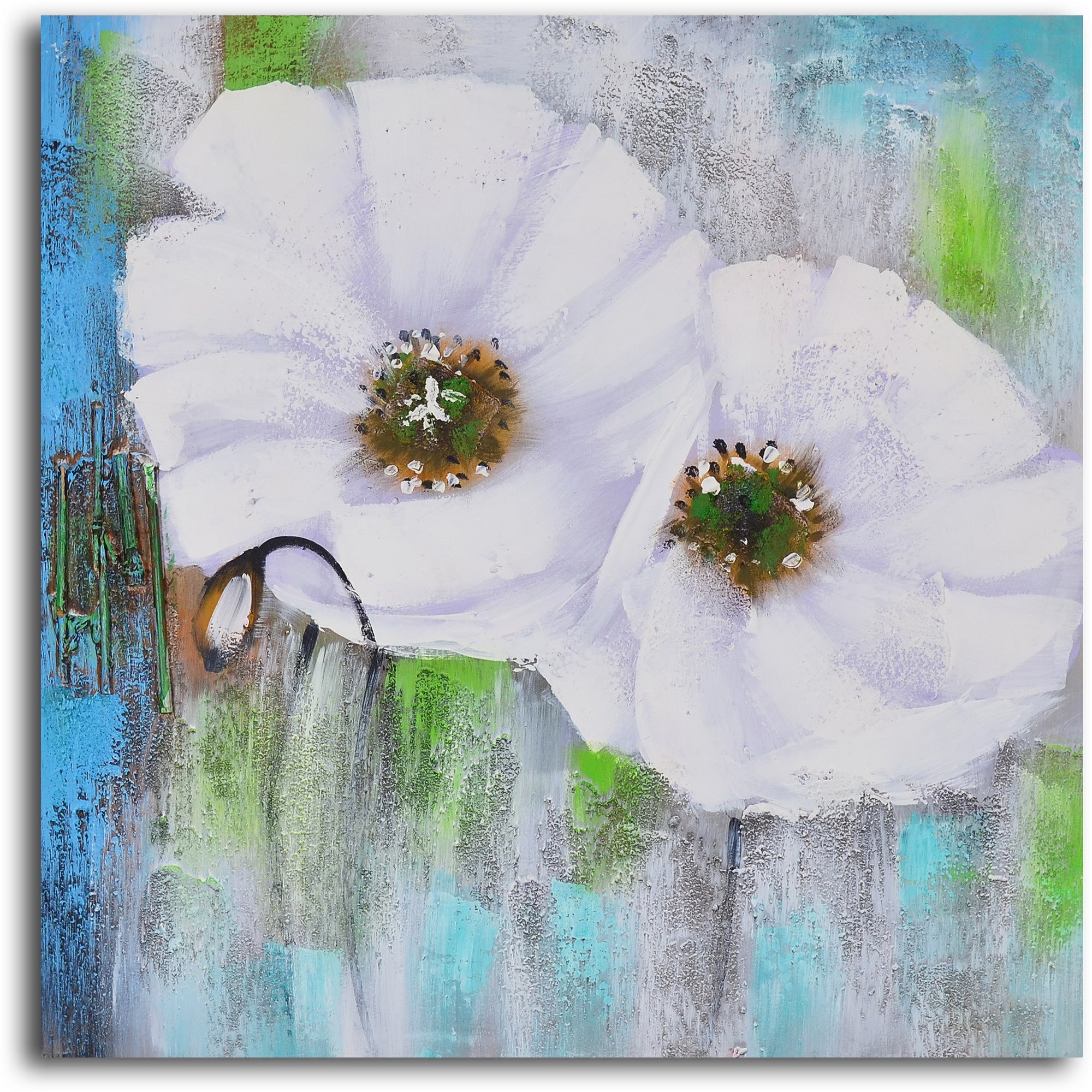 Hand Painted "Floral niceties " Canvas Wall Art