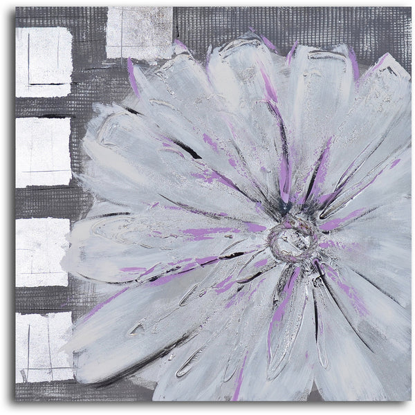 Hand Painted "Day before fade florals" 2 Piece Canvas Set