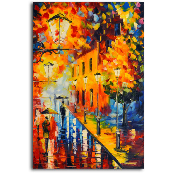 "Lights Dancing" Original Oil Painting on Canvas