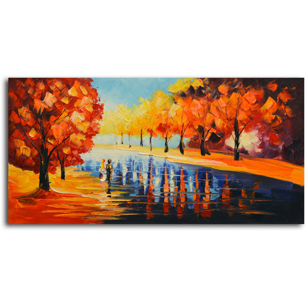 "Autumn Paradise" Original Oil Painting on Canvas