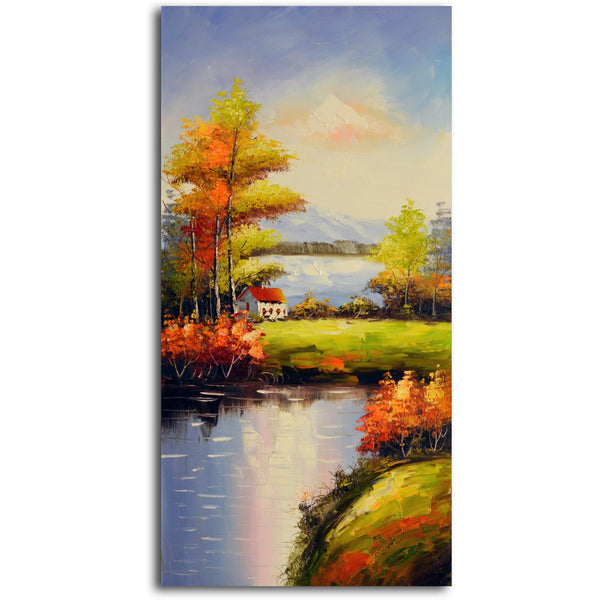 "Peaceful Solitude" Original Oil Painting on Canvas