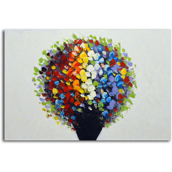 "Colors of the Garden" Original Oil Painting on Canvas