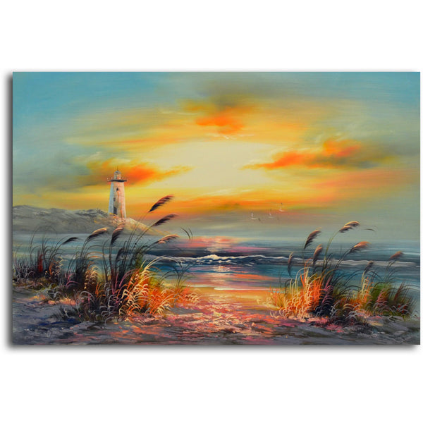 "Sunrise in Rodanthe" Original Oil Painting on Canvas