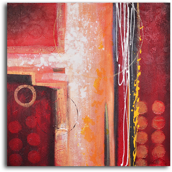 Hand Painted "Curiosity of light" Oil Painting
