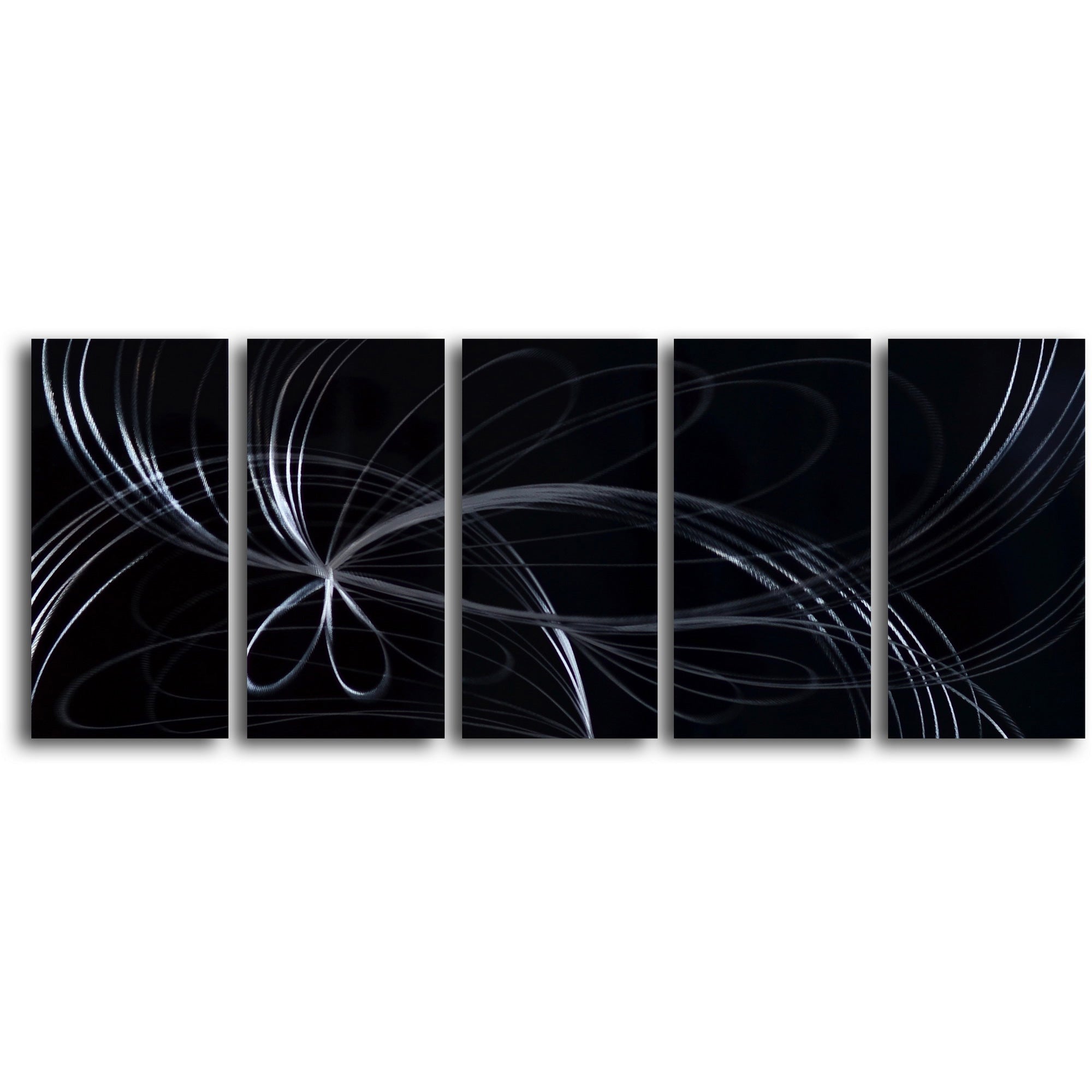 'Thread of Destiney' 5 Piece Handmade Metal Wall Art Set