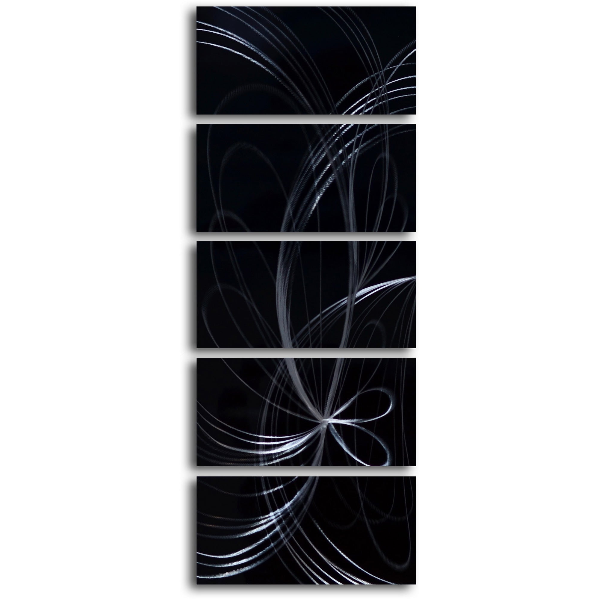 'Thread of Destiney' 5 Piece Handmade Metal Wall Art Set