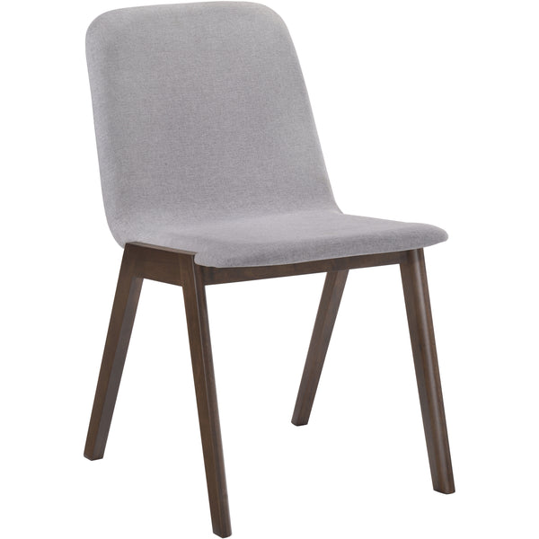 Nell Dining Side Chair (Set of 2) - Grey/Walnut