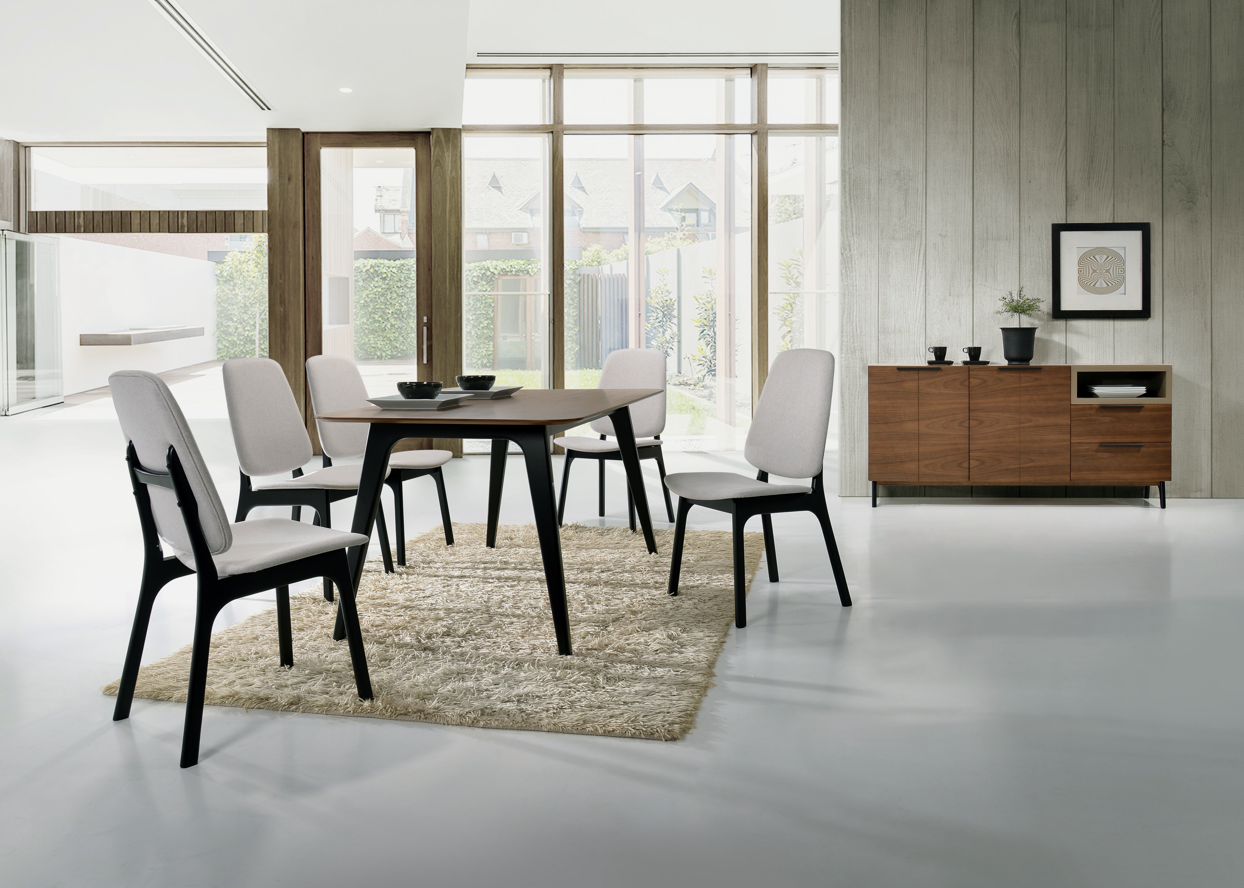 Loren Dining Side Chair (Set of 2) - Perry/Black