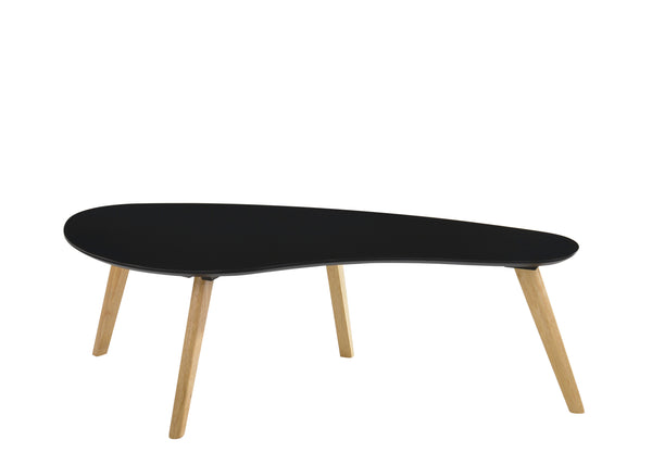 Tulip Coffee Table - Black/Oak