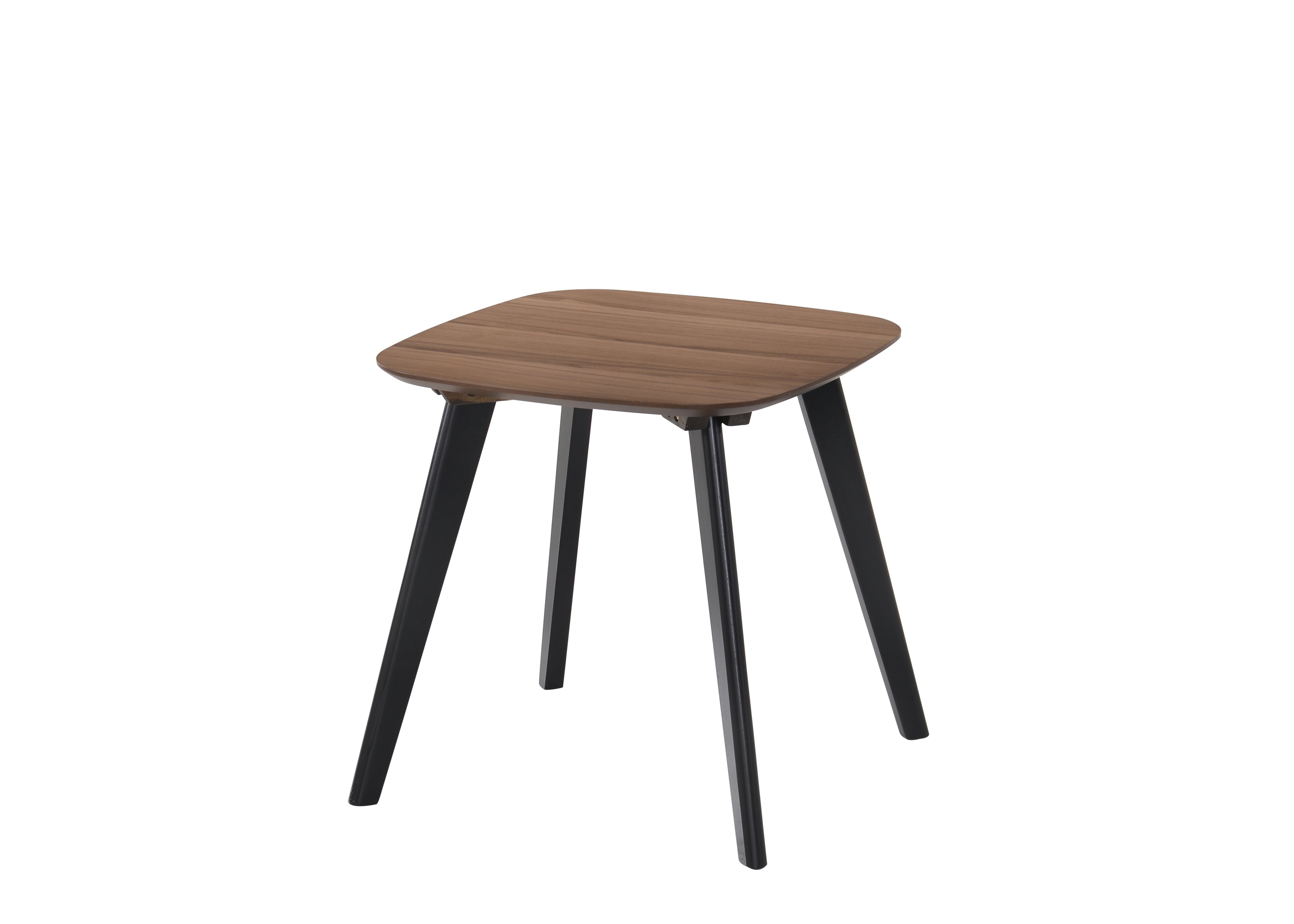 Dana End Table - Walnut/Black